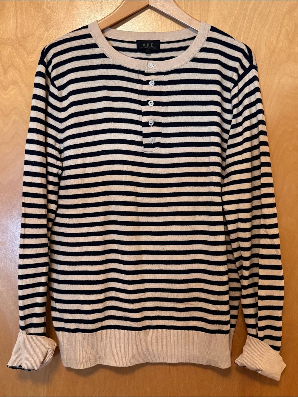 APC henley sweater